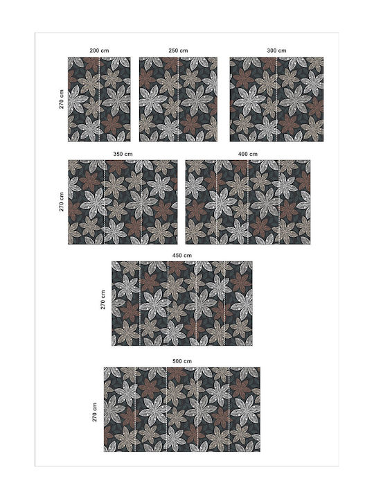 Αυτοκόλλητη Ταπετσαρία Classic Flowers 255cm
