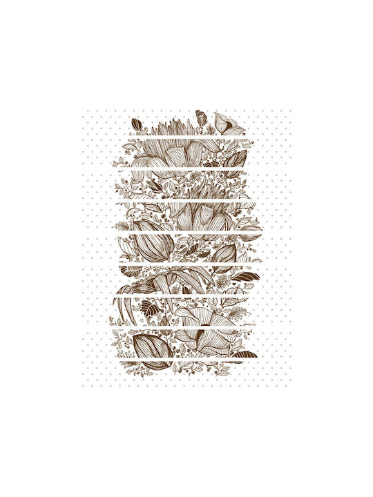 Stair Sticker Price Per Piece Vintage Flowers 17cm