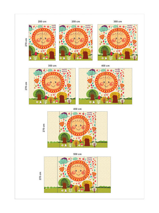 Self-Adhesive Wallpaper Sun 375cm
