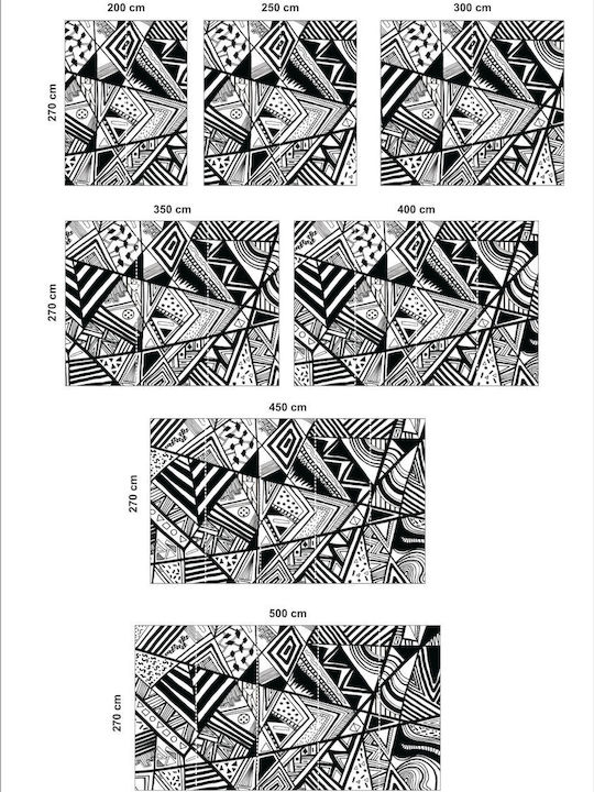 Αυτοκόλλητη Ταπετσαρία Black White 425cm Αυτοκόλλητη Ταπετσαρία Black White 425cm