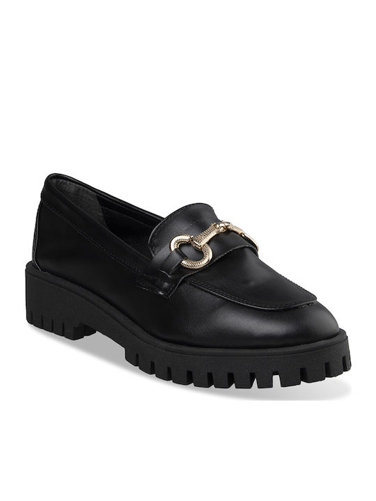 Women's Loafers in Black Color