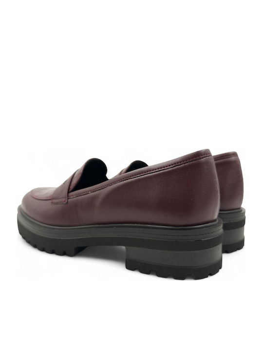 Γυναικεία Loafers σε Μπορντό Χρώμα