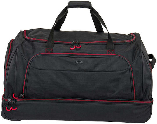 RCM Sack Voyage 94lt Black with Wheels Fabric L70xW32xH32cm