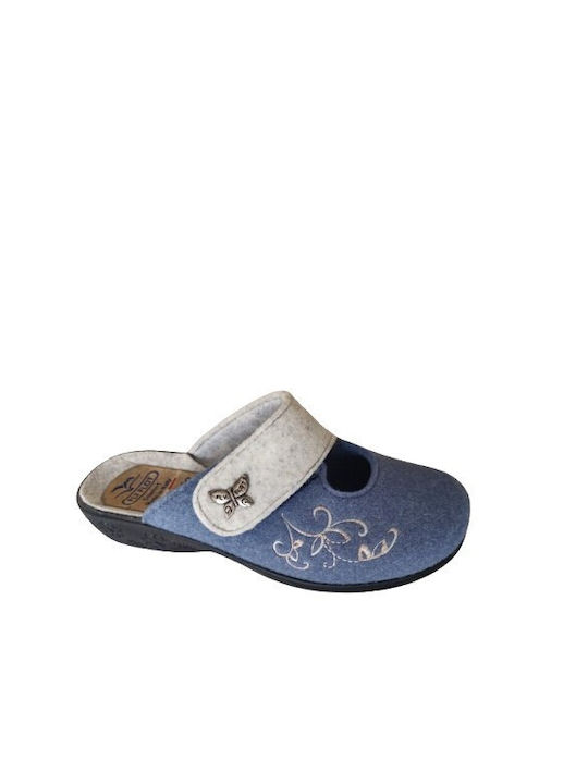 Fly Flot Anatomical Slippers Light Blue