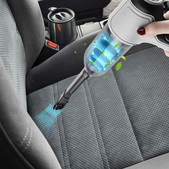 Car Handheld Vacuum Dry Vacuuming with Power 120W Rechargeable 12V Green