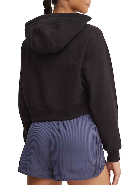 DKNY Φούτερ Μαύρο με Κουκούλα