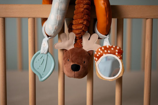 Baby to Love Spiral Toy for Crib and Stroller with Teether for 0++ Months