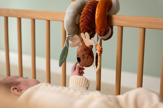 Baby to Love Spiral Toy for Crib and Stroller with Teether for 0++ Months