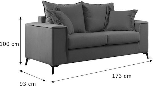 Verona Living Room Furniture Set 3-Seater & 2-Seater Blue