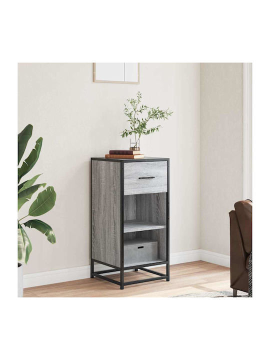 Shelf Floor Grey Sonoma 35.5x35x76cm