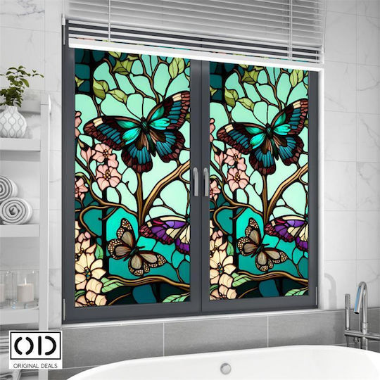 Autocolant Decorativ Sticlă 1buc 100x60buc