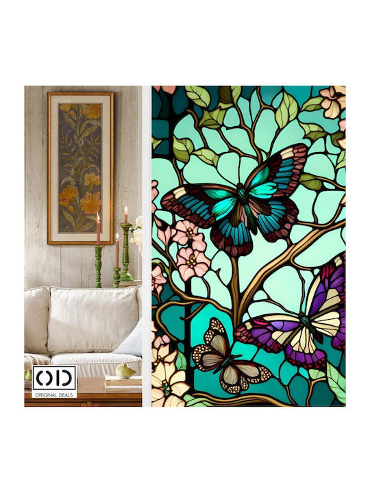 Autocolant Decorativ Sticlă 1buc 100x60buc