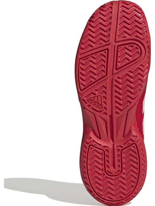 Ubersonic Kids Sports Shoes Tennis with Laces Red