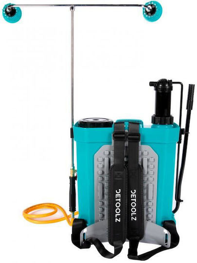 Detoolz Pulverizator cu presiune cu Baterie 8Ah cu Capacitate 16lt 5.5bar în culoarea Albastru