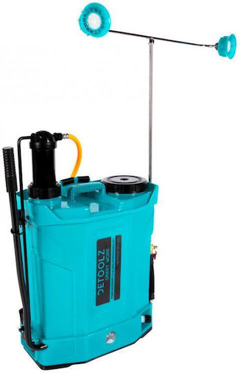 Detoolz Pulverizator cu presiune cu Baterie 8Ah cu Capacitate 16lt 5.5bar în culoarea Albastru