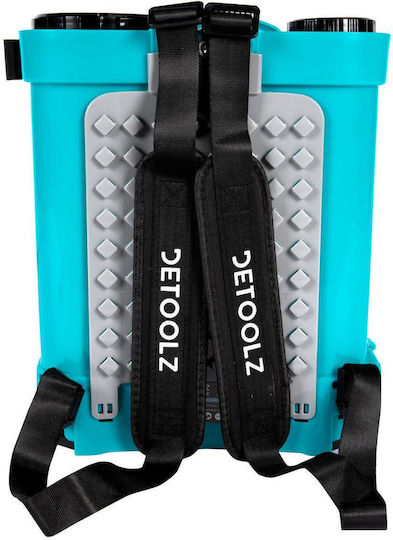 Detoolz Pulverizator cu presiune cu Baterie 8Ah cu Capacitate 12lt 5.5bar în culoarea Albastru