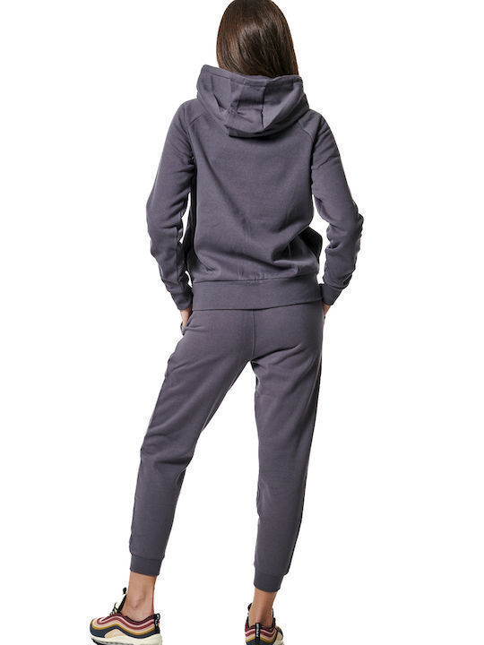 Body Action Sweatpants Fleece Pearl Grey