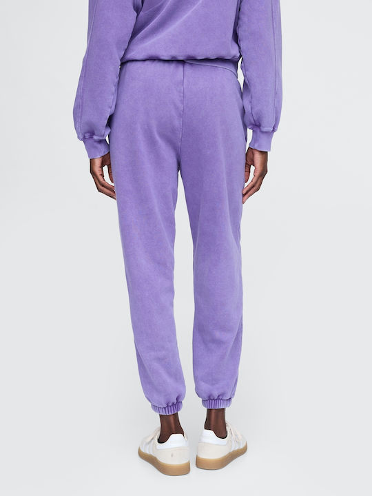 GAP Rise Sweatpants Ultraviolet Purple