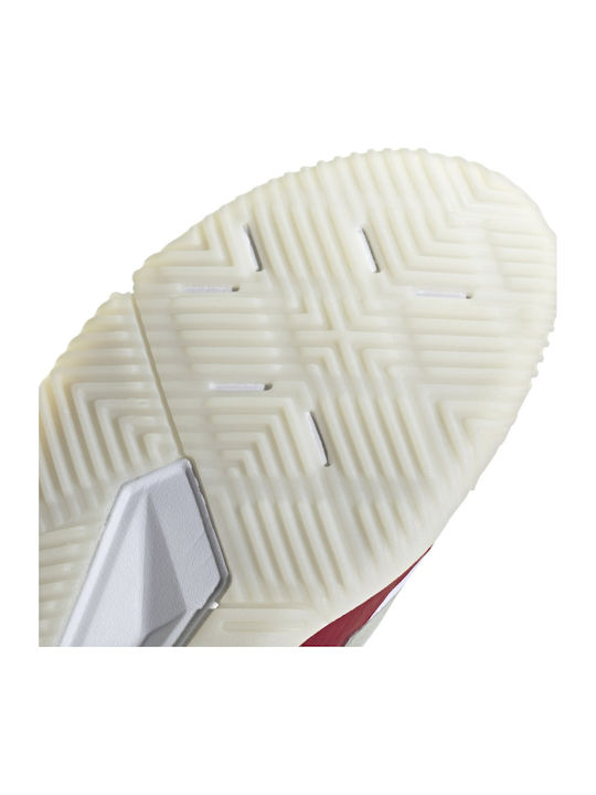 adidas Courtquick Γυναικεία Παπούτσια Padel Λευκά