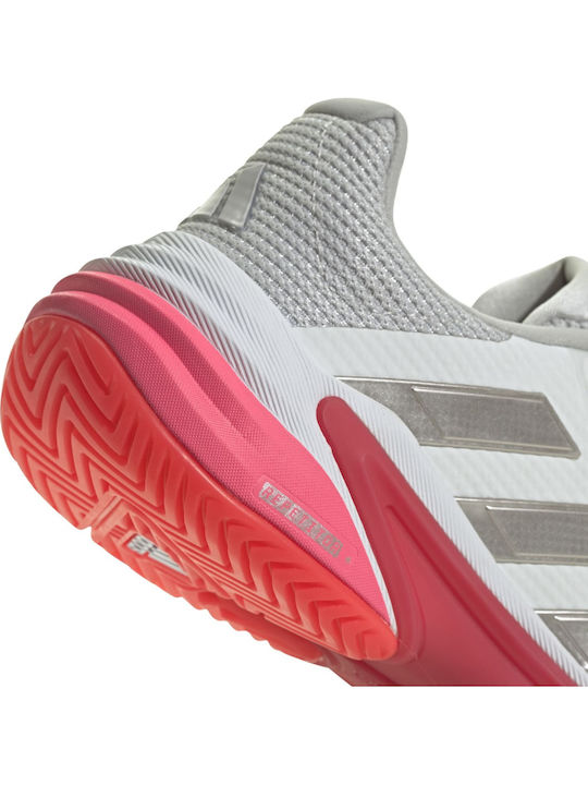 adidas Barricade 13 Γυναικεία Παπούτσια Τένις Λευκά