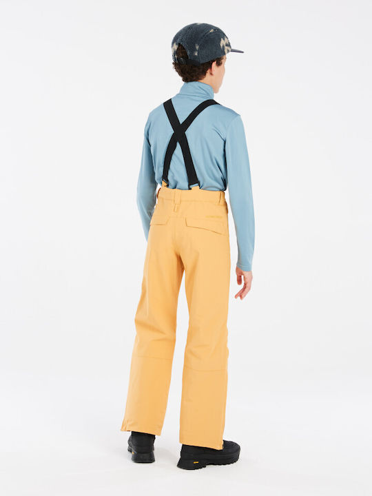 Protest Spiket 4810200-708 Kids Dungarees for Ski & Snowboard Yellow