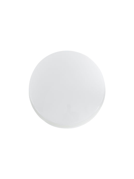 GloboStar Revano Deckenleuchte Badezimmer 17cm Weiß mit Integrierter LED