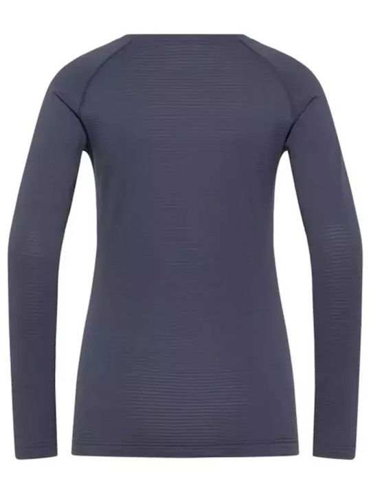 Jack Wolfskin Термална Блуза Сив