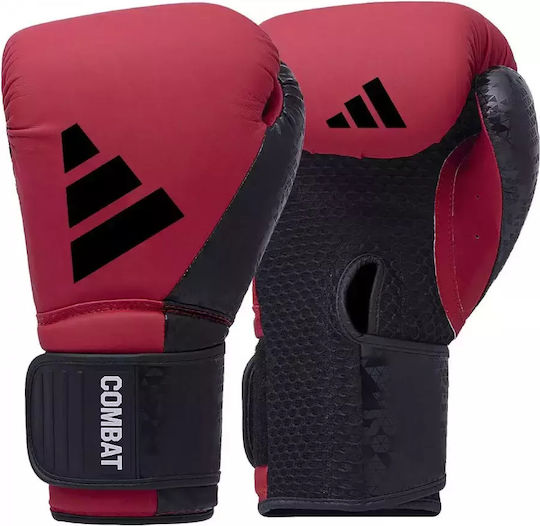 adidas Combat 50 Mănuși de Box pentru Competiție Roșii