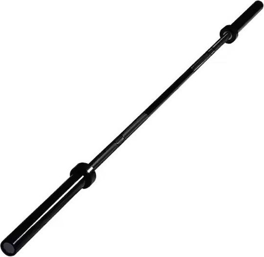 Mfitness Ίσια Μπάρα Ολυμπιακού Τύπου Φ50 20kg Μήκους 220cm με Κολάρα