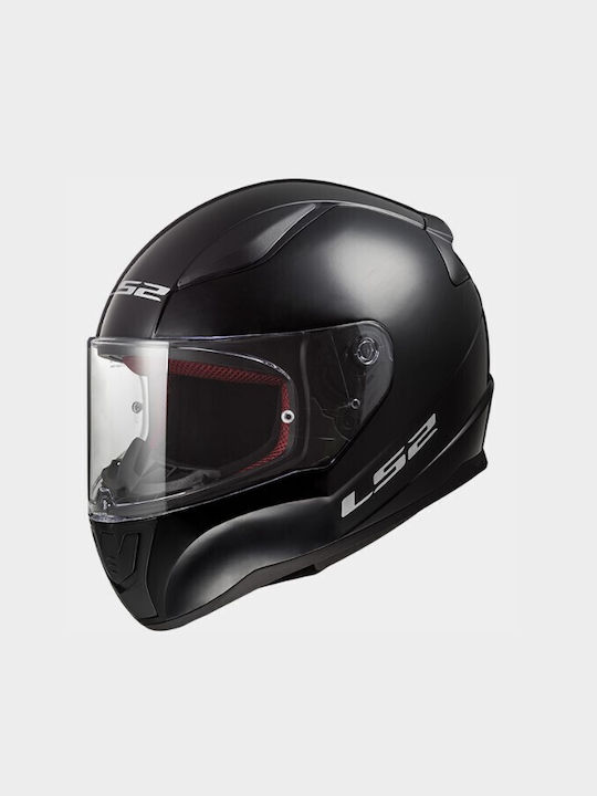 LS2 Rapid II FF353 Solid Black Κράνος Μηχανής Full Face ECE 22.06 1350gr