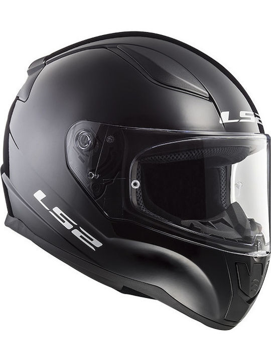 LS2 Rapid II FF353 Solid Black Κράνος Μηχανής Full Face ECE 22.06 1350gr