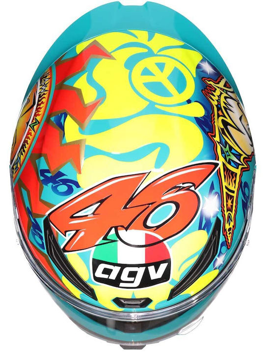 AGV K1 S Rossi Mugello 1999 Motorcycle Helmet Full Face ECE 22.06 1500gr
