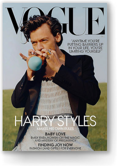 Musikposter Harry Styles Ms053 21cm x 30cm Schwarzer Holzrahmen