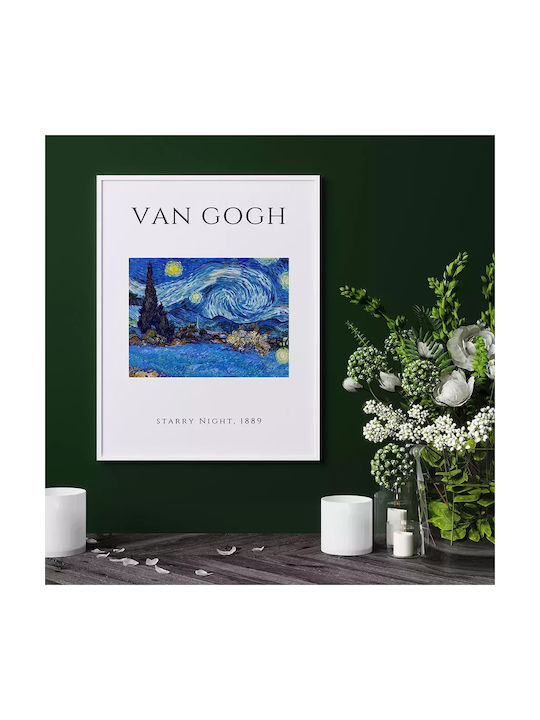 Poster Van Gogh Starry Night Art003 21cm X 30cm