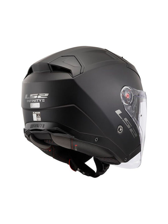 LS2 Infinity II OF603 Lotus Мотоциклетна каска Джет ECE 22.06 1400гр с Sunvisor