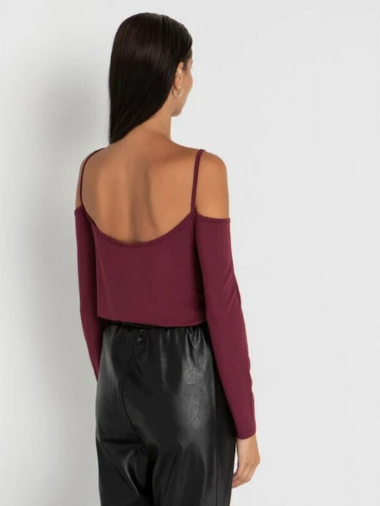 Toi&Moi Women's Blouse Burgundy