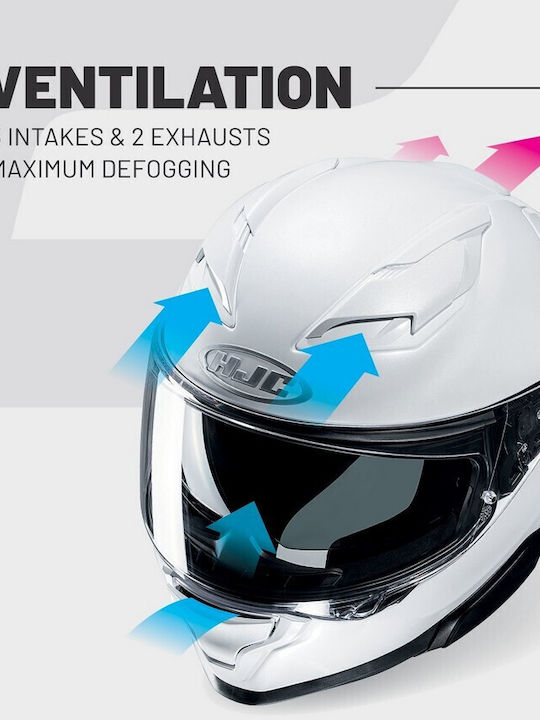 HJC F71 Bard MC1 Κράνος Μηχανής Full Face ECE 22.06 με Sunvisor