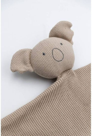 Bamboom Comfort Blanket Knitted Bamboo Koala Oyster Grey 112 Bamboom