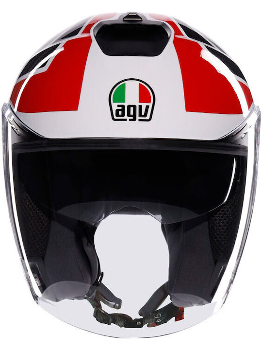 AGV Irides Motorcycle Helmet Jet ECE 22.06