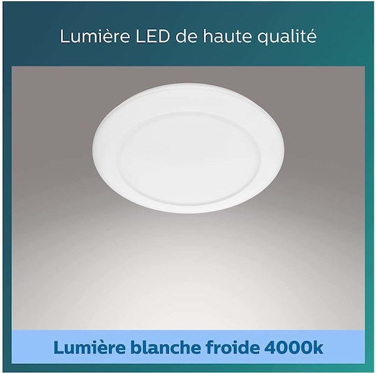 Philips Cinnabar Plafonieră de Tavan 32buc Albă cu LED Integrat