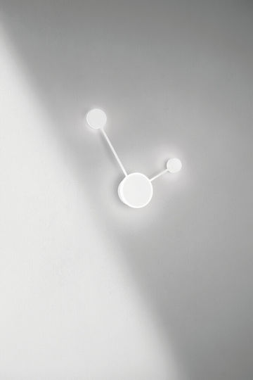 Fan Europe Modern Lamp Wall with Integrated LED and Adjustable White Light 33x6x45cm