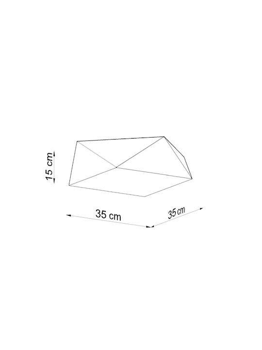Sollux Hexa Πλαφονιέρα