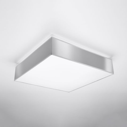 Sollux Horus Ceiling Mount Light 45cm Gray with Socket E27