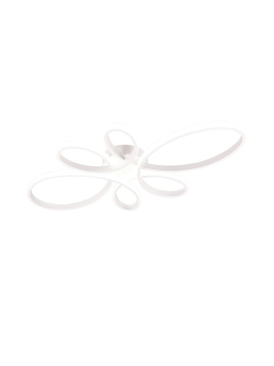Trio Lighting Ceiling Mount Light 83cm White with Integrated LED