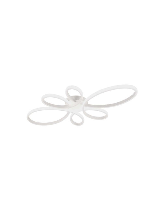 Trio Lighting Ceiling Mount Light 83cm White with Integrated LED