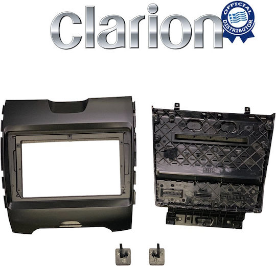 Clarion Auto-Audiosystem für Ford Kante 2016 > (Bluetooth/USB/WiFi/GPS/Apple-Carplay/Android-Auto) mit Touchscreen 9"