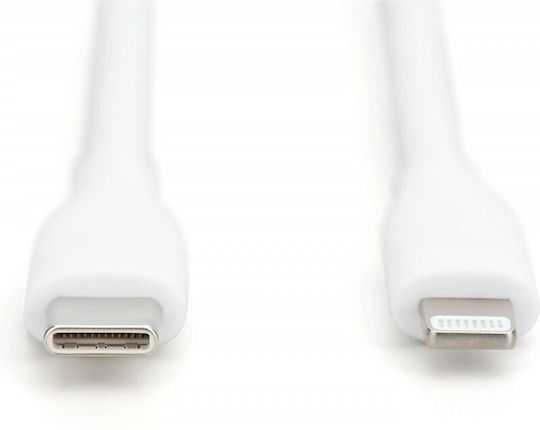Digitus USB-C to Lightning Cable 60W White 1m (AK-600110-005-W)