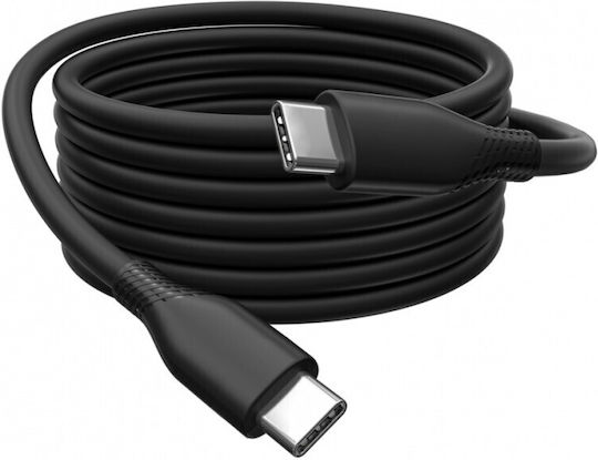 Digitus USB 2.0 Cable USB-C male - USB-C 240W PD Μαύρο 1m Ak-300344-010-S