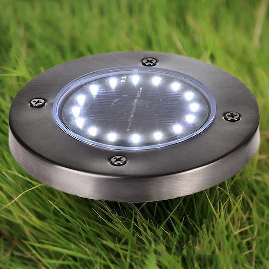 Outdoor Aesthetic Solar Garden Lamp 16 Leds Short Stand