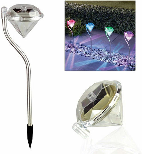 RGB LED Außen Garten Solarleuchte "Stehlampe"